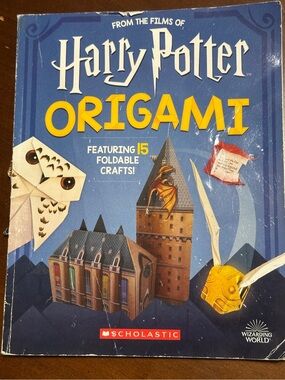 Harry Potter Origami Book - Kids Crafts - Muggle - Hogwarts - READ DESCRIP